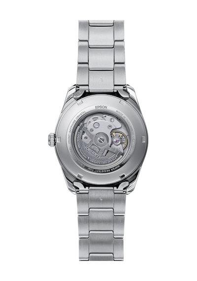 Orient Sun&moon Ra-ak0313y30b Kurmalı Otomatik Çelik Gri Kahverengi Kadran Safir Cam 42 Mm Erkek Kol Saati