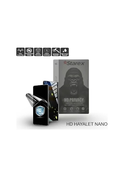 Oneplus Ace 6t Uyumlu Nano Ekran Koruyucu Ultra İnce Hd Hayalet - Starex