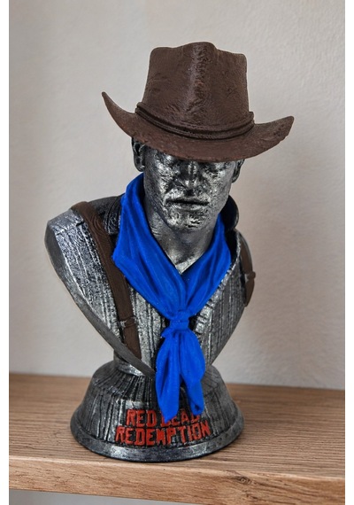 Red Dead Redemption Arthur Morgan Büst Figürü 15 Cm Koleksiyon Büst