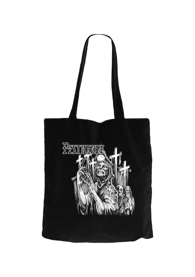 Pestilence The Dysentery Penance Siyah Kanvas Bez Çanta Siyah