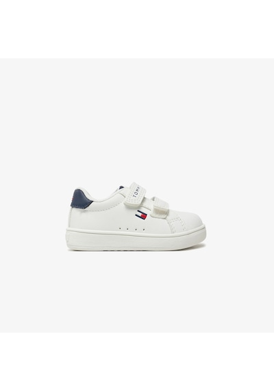 Tommy Hilfiger Flag Çocuk Beyaz Sneaker T1x9-33836-1355x336 Beyaz