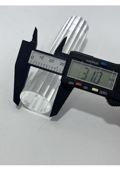 Dekoratif Çokgen Kristal Cam 131mm