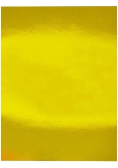 Aynalı Metalik Metalize Fon Kartonu Altın Sarı Gold 50x70cm 5 Adet Tek Renk 199638281006
