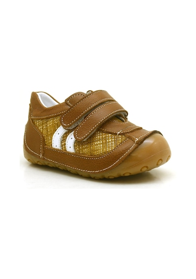 Hapshoe Hakiki Deri 4 Mevsim Bebek Ilk Adım Ayakkabı (264727939) Kahverengi - Sarı Hapshoe Hakiki Deri 4 Mevsim Bebek Ilk Adım Ayakkabı (264727939) Kahverengi - Sarı