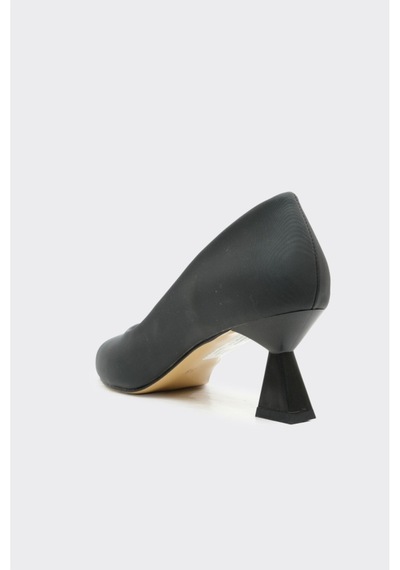 Derinet Kısa Topuk Saten Kadın Stiletto S.saten S.saten