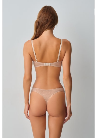 Suwen Mocha Brazilian String Külot Wsl10210319272 Nude