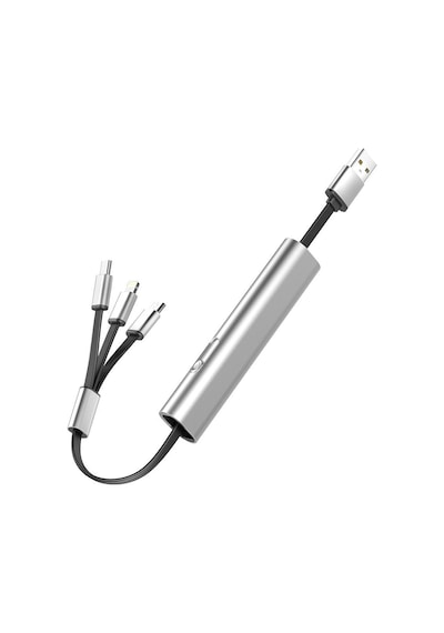 Powermaster Pm-25800 5v - 2.4a 3in1 Micro Usb - Lightning - Type C Telefon Şarj Kablosu