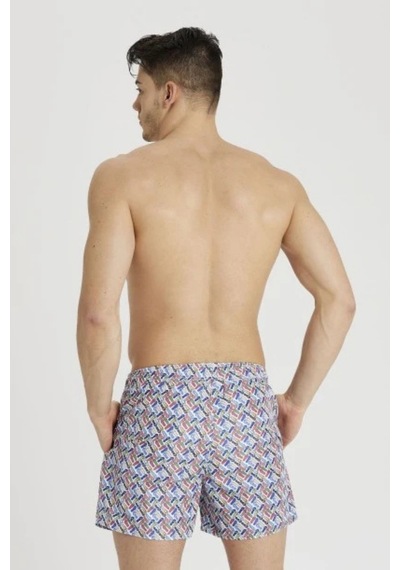Arena Şort Men's Beach Short Allover Erkek Deniz Şortu 005253100 Mavi