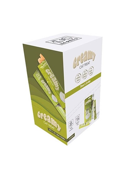 M-pets Ton Balıklı Ve Deniz Taraklı Krema Kedi Ödül Maması 4x15 Gr 244-30038.01