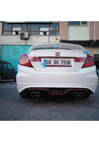 HONDA CİVİC FB7 ARKA TAMPON EKİ CUSTOM