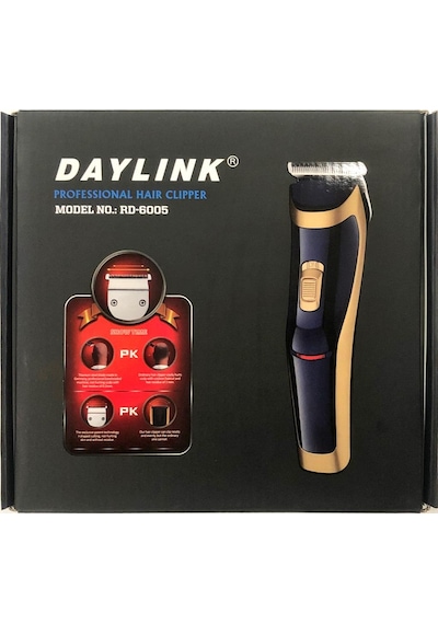 Daylink RD-6005 Saç ve Sakal Kesme Makinesi + 4 Tarak