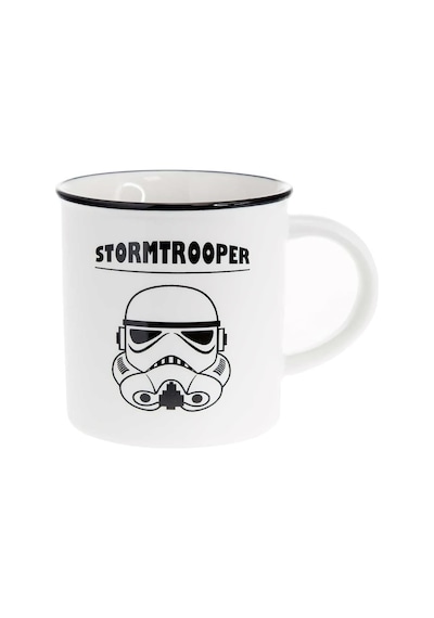Star Wars Mandalorian Stormtrooper Kahve Kupası Fincan Mug Teflon Uygulama Gerçek Seramik 280 Ml.