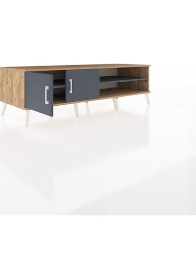 Kronos Tv Ünitesi 2 Raflı 2 Kapaklı 176x59x51 Çam-antrasit/antrasit Antrasıt/antrasıt Kronos Tv Ünitesi 2 Raflı 2 Kapaklı 176x59x51 Çam-antrasit/antrasit Antrasıt/antrasıt