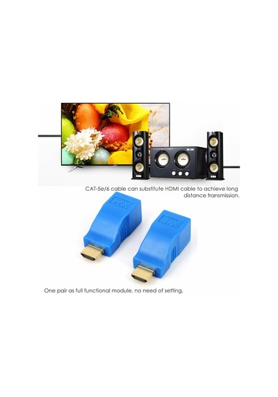 30 Metre Hdmı Uzatma Aparatı - 3D - Full Hd 1080P - Extender (533634667)