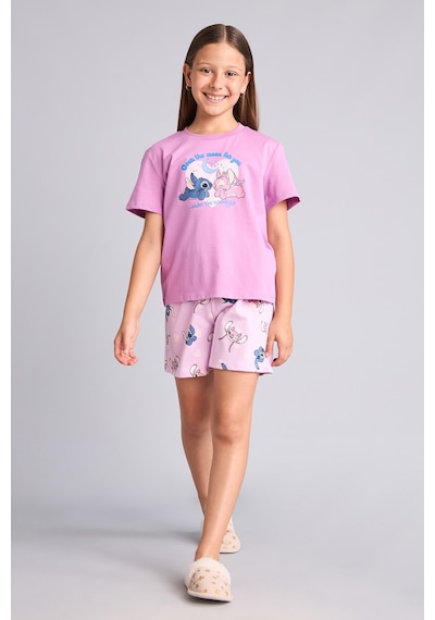 Defacto Dısney Lılo & Stıtch Lisanslı Regular Fıt Şortlu 2li Pijama Açık Mor Takımı Kız Çocuk H8094a826hspr444 Mor-pr444 Defacto Dısney Lılo & Stıtch Lisanslı Regular Fıt Şortlu 2li Pijama Açık Mor Takımı Kız Çocuk H8094a826hspr444 Mor-pr444