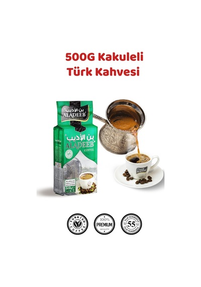 Aladeeb Orta Kakuleli Türk Kahvesi 500 G