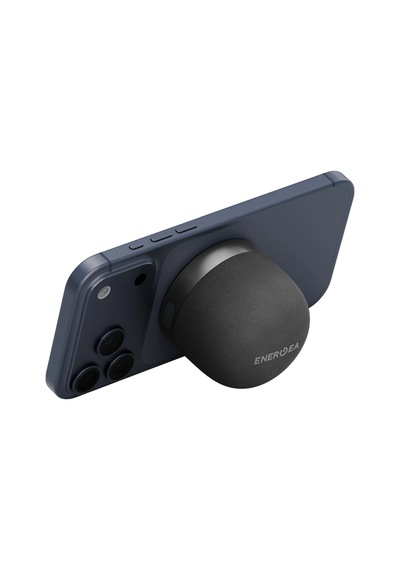 Energea Magaudio Go Plus Bt 5.4 Qi Kablosuz Şarj Destekli Taşınabilir Magsafe Hoparlör - Gri
