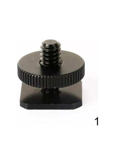 "kamera Aksesuarları İçin Evrensel Dslr Sıcak Ayakkabı 1/4" -20 Tripod Montaj Adaptörü " 1