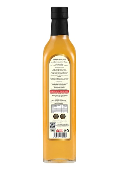 Hanzade Bitkisel Hurma Sirkesi 6 x 500 ML