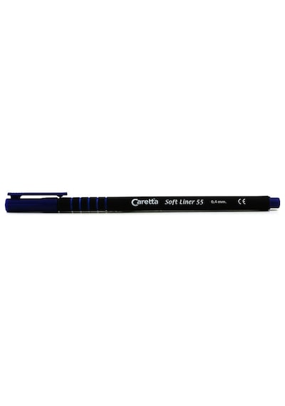 Caretta Softliner 55-   19 Mavi-Siyah Kalem  0.4Mm