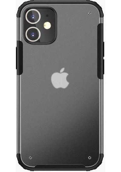 Zore İphone 12 Mini Uyumlu Ogaa Volks Kılıf-siyah
