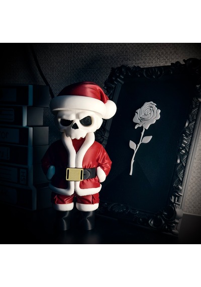 Kuru Kafa Noel Baba Özel Seri Kırmızı Özel Seri Koleksiyon Ürünü Oyuncak Figür