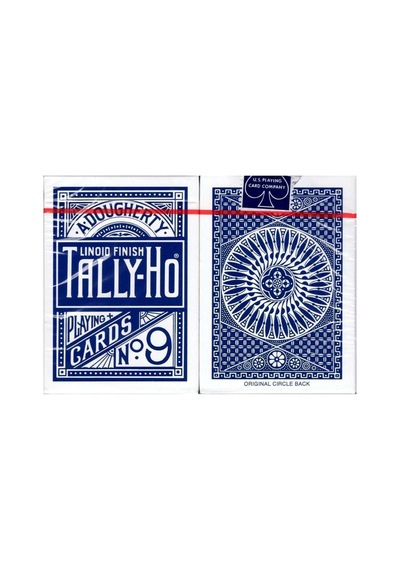 Tally-ho Circle Back Mavi Blue Oyun Kağıdı İskambil Kartları Destesi