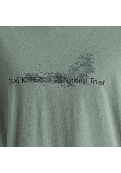 Craghoppers Sabden Ss Erkek T-shirt-yeşil