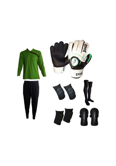 Evox Kaleci Forma,Pantolon,Dizlik,Dirseklik,Çorap,Tekmelik,Eldiven Set (364140687) Çok Renkli