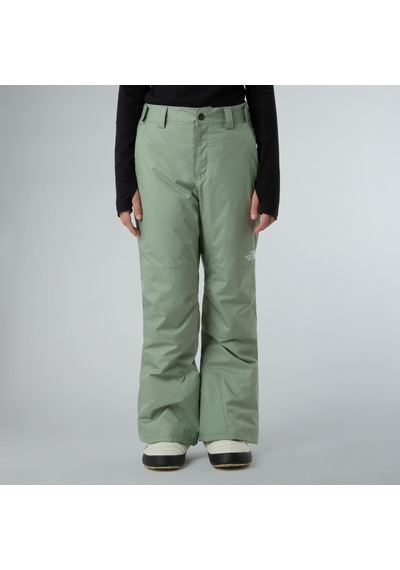 The North Face G Freedom Insulated Pant Kız Çocuk Kayak Pantolonu-30501 Açık Yeşil