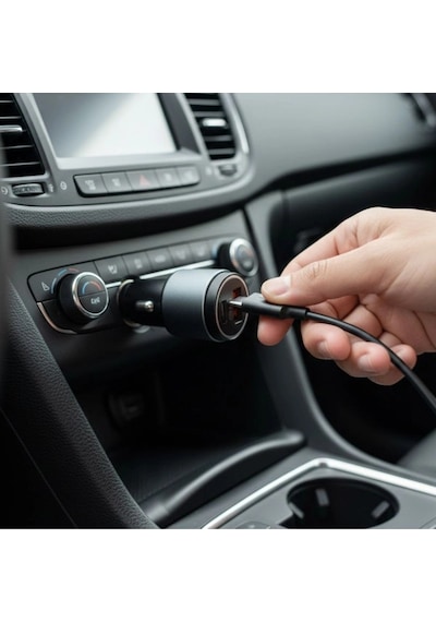 Durukar Araç İçi Çakmaklığa Takılantype-c Ve Usb Girişli 2 Portlu Hızlı Şarj Adaptörü