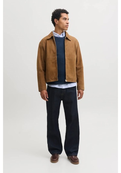 Jack & Jones Jjriley Erkek Kazak Mavi