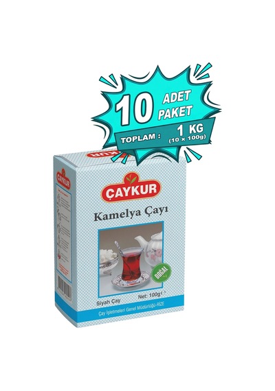 Kamelya Dökme Çay 100 Gr. Onlu Paket