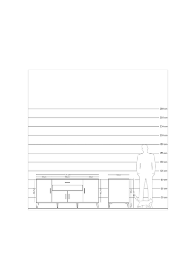Kronos Konsol 3 Raflı Tek Çekmeceli 4 Kapaklı 176x59x83 Antrasit-çam/aytaşı Çam/aytaşı Kronos Konsol 3 Raflı Tek Çekmeceli 4 Kapaklı 176x59x83 Antrasit-çam/aytaşı Çam/aytaşı