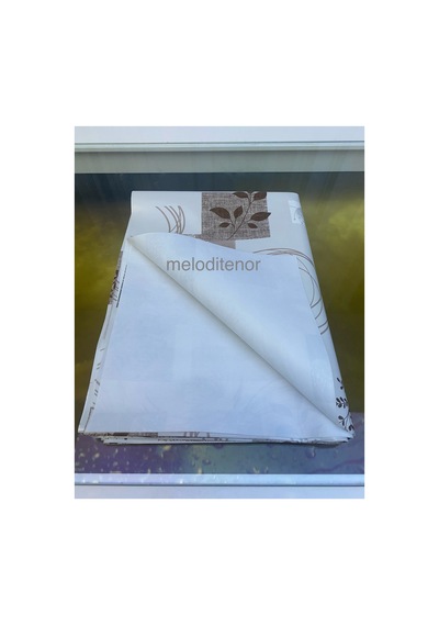 Kalın Elyaf Astarlı Kaymaz Modern Cipso Çiçekli Kare Desen Pvc Muşamba Masa Örtüdü Silinebilir Kahverengi Kalın Elyaf Astarlı Kaymaz Modern Cipso Çiçekli Kare Desen Pvc Muşamba Masa Örtüdü Silinebilir Kahverengi