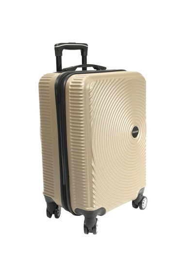 Escape Vlz 072-set Abs 8 Tekerlekli Büyük, Orta, Kabin Boy Valiz, Bavul Seti, Gold