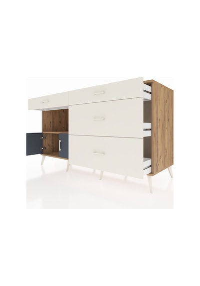 Kronos Konsol Tek Raflı 4 Çekmeceli 2 Kapaklı 176x59x99 Çam-antra Çam-antrasit/aytaşı Kronos Konsol Tek Raflı 4 Çekmeceli 2 Kapaklı 176x59x99 Çam-antra Çam-antrasit/aytaşı