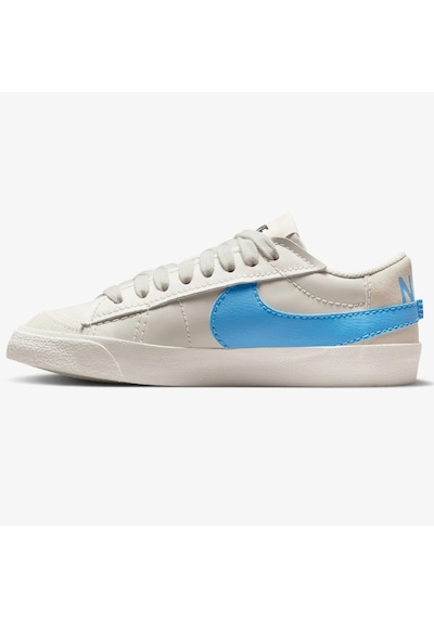 Nike Blazer Low '77 Jumbo Womens Leather Sneaker Hakiki Deri Günlük Spor Ayakkabı Bej