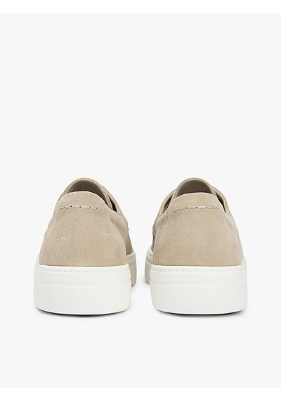 Tommy Hilfiger Casual Suede Stıtch Toe Hybrıd Erkek Bej Günlük Ayakkabı - Fm0fm05707