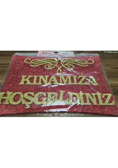 Strafor Kapı Süsü - Kınamıza Hoşgeldiniz (552882582)