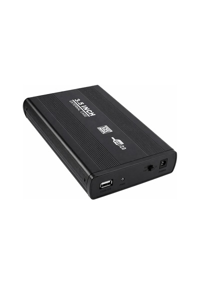 3.5 Sata Harici Harddisk Kutusu Usb 2.0 Alüminyum Kasa, 2tb Destek, Tak Çalıştır Hdd/ssd Disk Kutusu