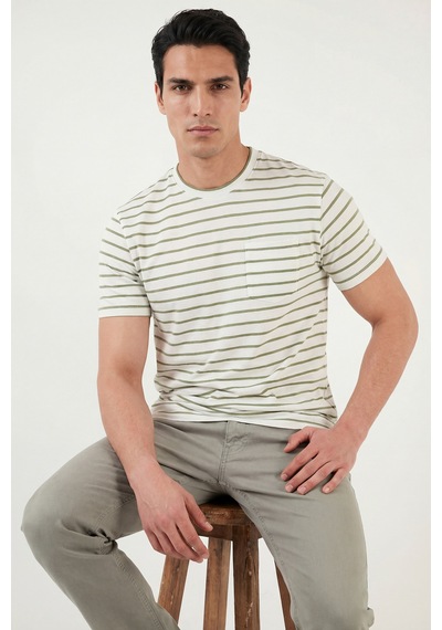 Buratti Erkek T Shirt 5904057 Elma Yeşil