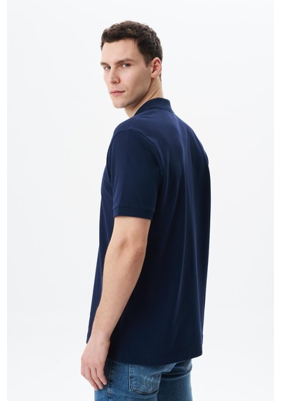 AR-MA Arma Erkek Regular Fit Basic % 100 Pamuk Pike Polo Yaka Tişört Y29374354802 Lacivert