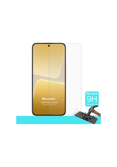 Microsonic Xiaomi Mi 13 Tempered Glass Cam Ekran Koruyucu