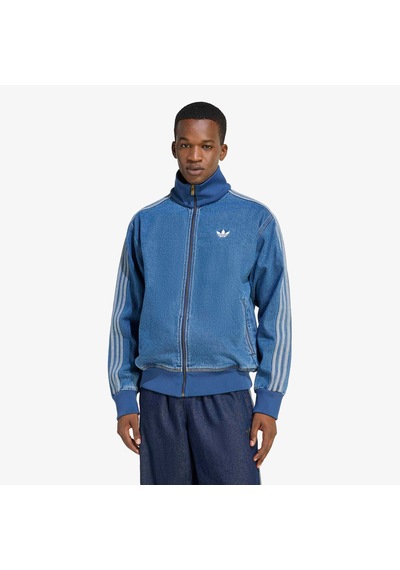 Adidas Denim Firebird Erkek Mavi Ceket Kd1517