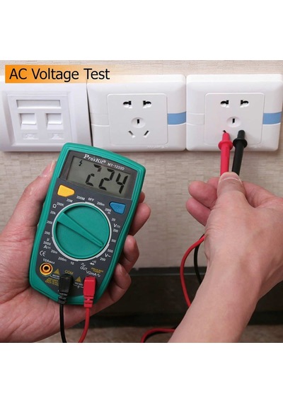 Proskit Mt-1233d Multimetre Mini Cep El Tipi Voltmetre Ampermetre Ac Dc Voltaj Akım Direnç Diyot