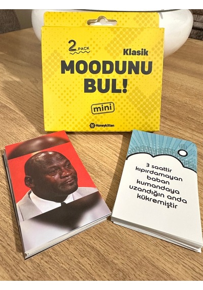 Moodunu Bul 4'lü Avantajlı Mega Set Klasik 1+2 + Kızlar Gecesi 1 + Şarkı Sözleri Ortamı Eğlenceli