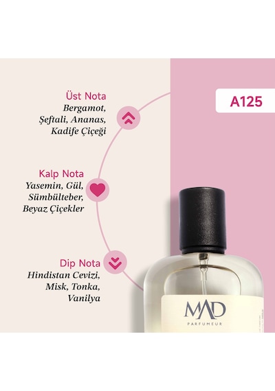 Mad A125 Selective Kadın Parfüm EDP 50 ML