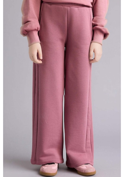 Defacto Kız Çocuk Wide Leg Eşofman Altı G0577a826spbr94 Bordo-br94