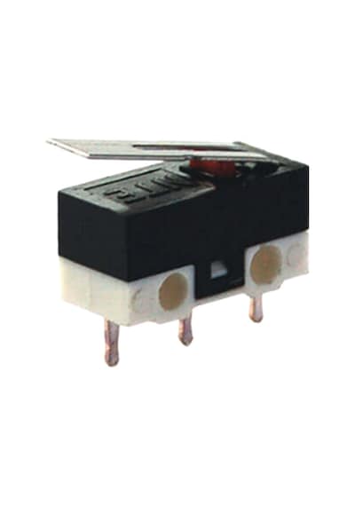 Micro Switch Mini Siyah-beyaz Kısa Palet 5 Adet